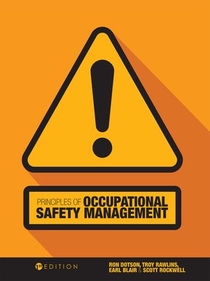 cover image of Principles of Occupational Safety Management